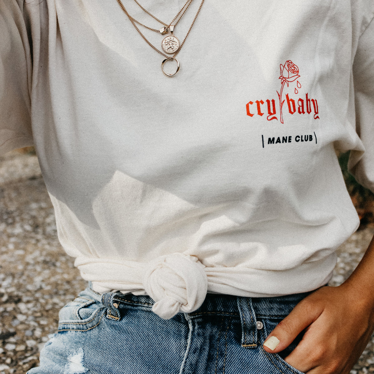 Cry Baby T-Shirt – Mane Club NYC – MANE CLUB NYC